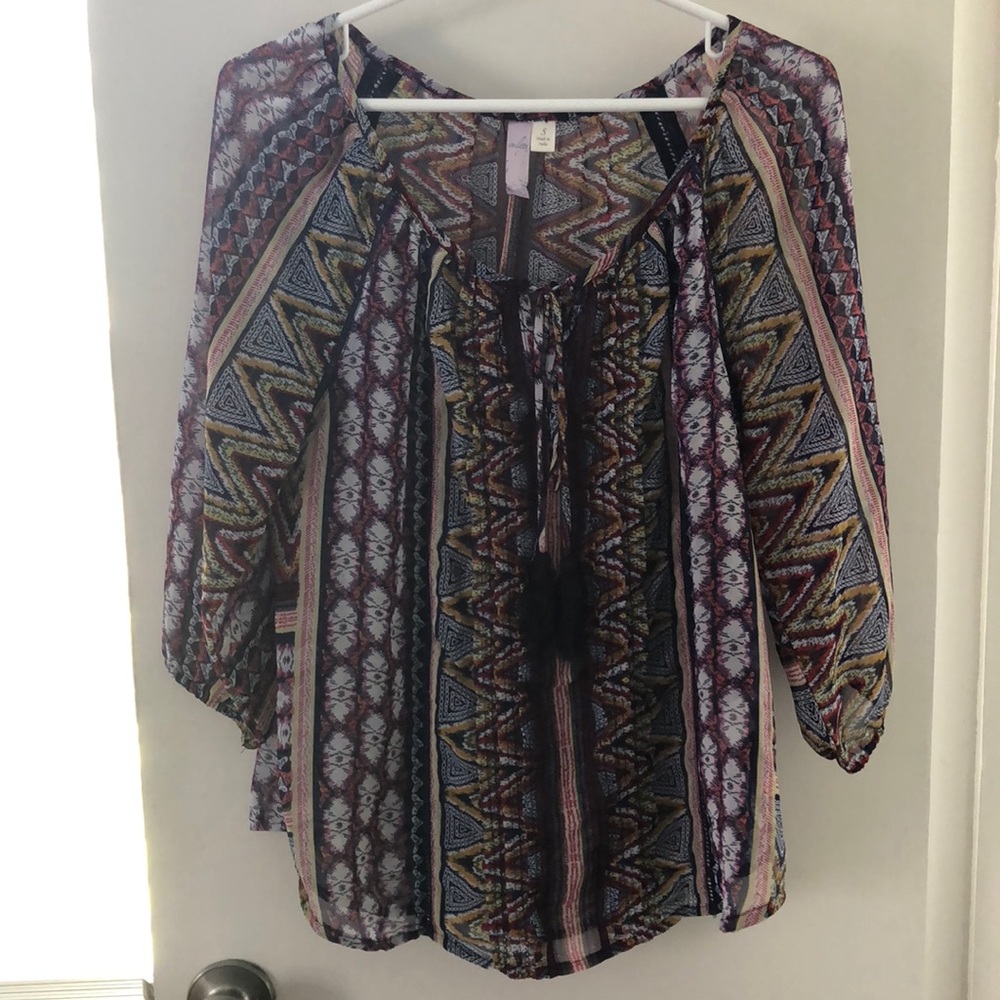 Alya long sleeve blouse